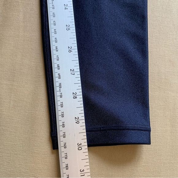 NWT Athleta Elation Sheen Tight Legging Stretch Navy Blue Womens S Tall MSRP $99 - Picture 11 of 12